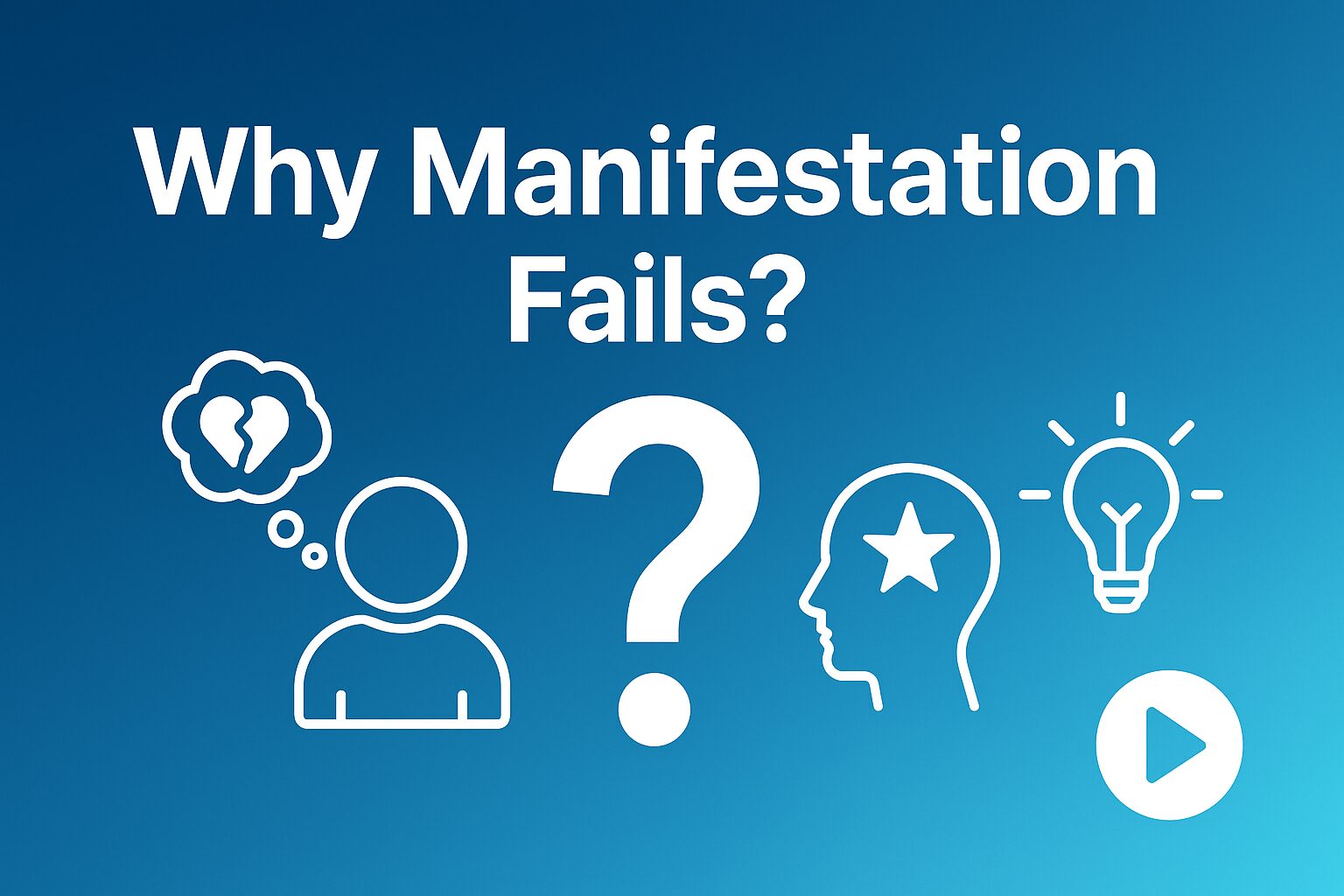 The Real Reason Your Manifestation Isn’t Working